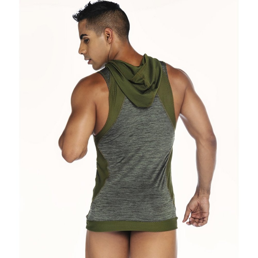 GIGO NIRVANA GREEN HOODY SHIRT - Picture 2 of 6